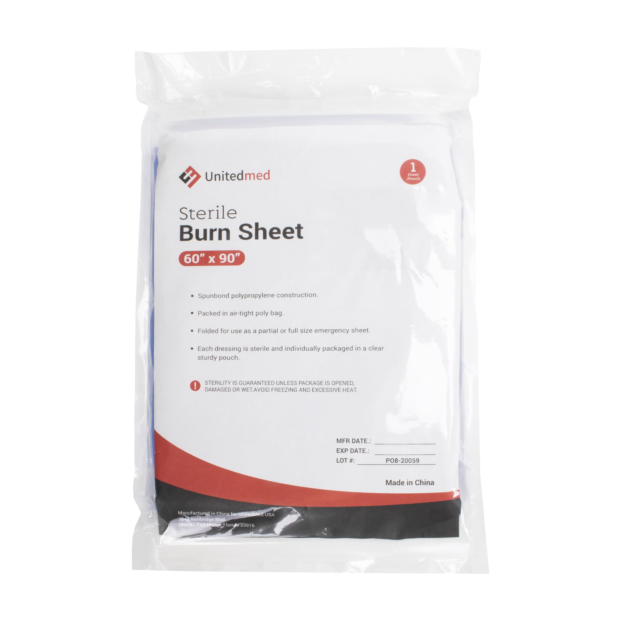 Amazon.com: Generic Burn Sheet Sterile, First Aid Disposable